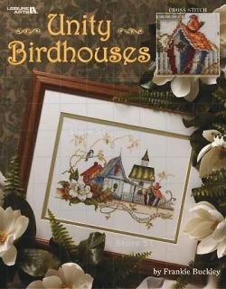 New Unity Birdhouses Cross Stitch 1 Design Animals Book