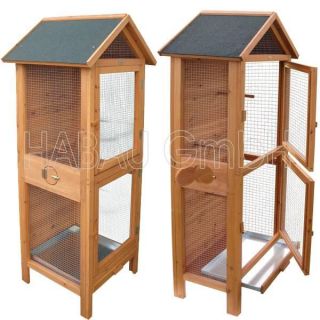 Bird Aviary Pine Bird Cage Garden Animal Accessories