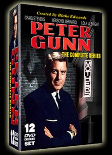 Peter Gunn The Complete Series 12 DVD set 114 episodes 1958 1961