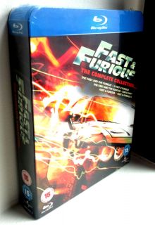   Furious The Complete Collection Blu Ray Films 1 5 New SEALED