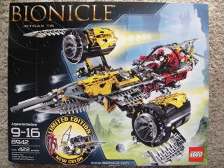 LEGO BIONICLE 8942 Jetrax T6 Limited Edition NISB Big Toy Set for 