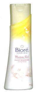 Biore Shower Cream Body Wash Moisutre Rich Vital Plus