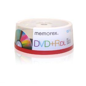 Pcs Memorex Branded 8x DVD R Double Layer Blank Media