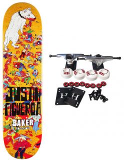 Baker Skateboard Complete Justin Figgy Superjack 8 25