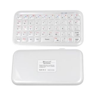 Silver Universal Mini Bluetooth Keyboard for iPhone 4S Galaxy S2 Droid 