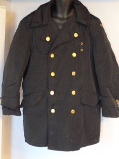 Blauer Windbreaker Waterpoof Coat Black Sz 40 Made in USA