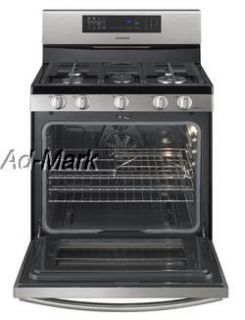 Samsung FX710BGS 30 Gas Range with True Convection Oven and Warming 