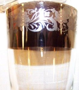 Black Silver Trim Elegance 8oz Water Iced Tea Drinking Glasses Lot 8 
