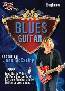 Rock House Blues Guitar Beginner Featuring John Mccarth