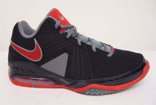 Nike Air Max Quarter Mens Basketball Shoes Black Red 454484 008 