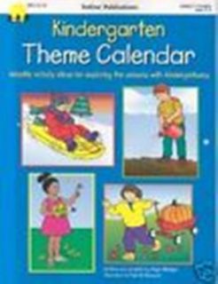 Kindergarten Theme Calendar Weekly Themes New 1570292442