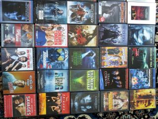620 Wholesale Lot DVDs ★action★comedy★scary★mystery★ Movies 