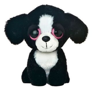 Cute Black Pink Eyes Mini Plush Cartoon Dog Puppy 6 K9
