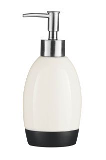 Black and White Dolomite Lotion Liquid Soap Dispenser Pump Natural 