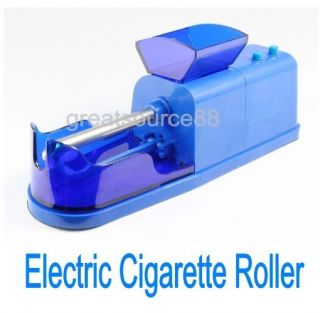 Blue Electric Cigarette Roller Rolling injector machine Automatic 