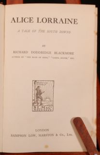 blackmore c1922 london sampson and low 7 5 by 5