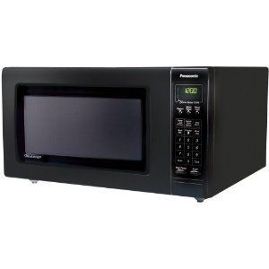 New Panasonic 2 2 CU ft 1250 Watt Black Microwave Oven