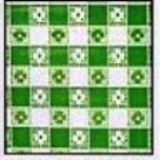 Green White Gingham 100 Plastic Tablecloth Roll