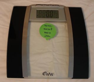 Conair Glass Body Fat BMI Scale Weight Watchers WW78