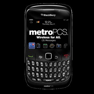 Blackberry Rim 8530 Curve Metro Pcs Great Condition Bad ESN QWERTY 