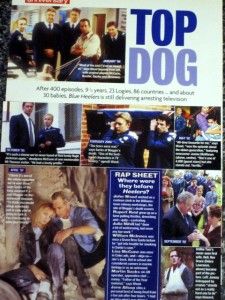 Lisa McCune * Blue Heelers * 2 Page Aussie Feature Clipping 