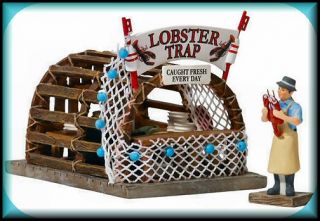 Lobster Trap Boardwalk Booth NEW Department Dept. 56 Christmas In The 