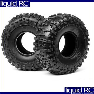 Hot Bodies Rover Tire Blue Rock Crawler (2) HPI Wheely King 1/12 