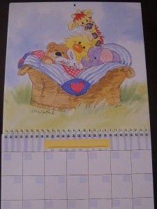 Adorable Suzys Zoo Babys First Year Calendar