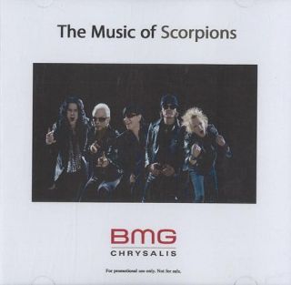 CENT CD Scorpions The Music of Scorpions BMG PUBLISHING 2CD PROMO 