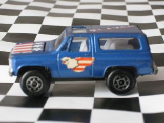 Zylmex P359 Blue Chevrolet Blazer Zee Toys Chevy 1980s Vintage Truck 