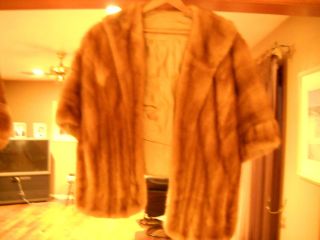   coat vintage cape style short length Richland furs Blissfield Michigan