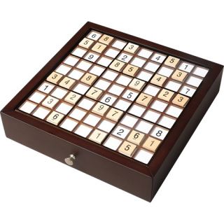   Electronic Wooden Deluxe Sudoku Board Game 100 Puzzles
