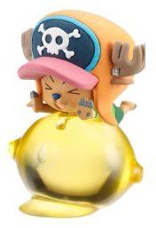 One Piece Strong World Fruits Party Chopper Lemon Mini Figure
