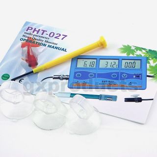    function pH °C °F ORP mV EC CF TDS Meter Water Tester Thermometer