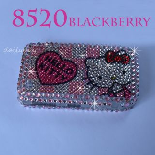   Bling Crystal Diamond Hard Case Cover Blackberry Curve 8520 8530