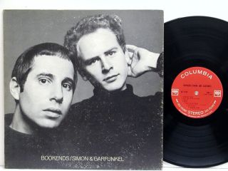 SIMON & GARFUNKEL Bookends ORIG 1968 Columbia LP 360 STEREO 2 eye NEAR 