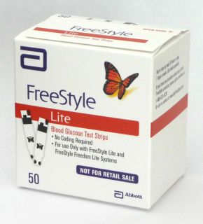   Freestyle LITE Diabetic Blood Glucose Test Strips 11 2013 easy to use