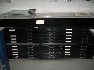 Flat File Cabinets