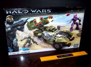 Halo Wars 96833 Mega Bloks Blocks UNSC Wolverine Marine Covenant 