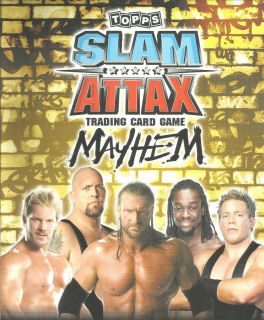Topps WWE Slam Attax Mayhem Legends Trading Card See Cards Available 