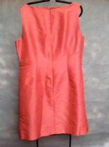  Silk Shantung Coat Dress Fantastically Gorgeous Sz 16 
