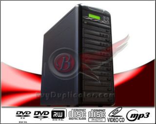 Burner 24x CD DVD Duplicator Machine w Labeling Kit