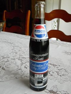 1983 Pepsi Cola Comemorative Bottle New Unopened 16 FL Oz