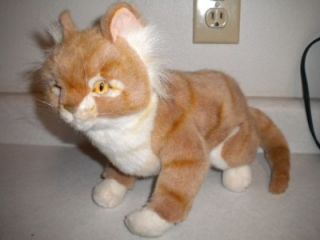 Hansa 10 Orange Tiger Cat Plush Bobcat Thomas Boland