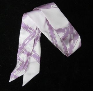 heremes lilac silk bolduc twilly scarf