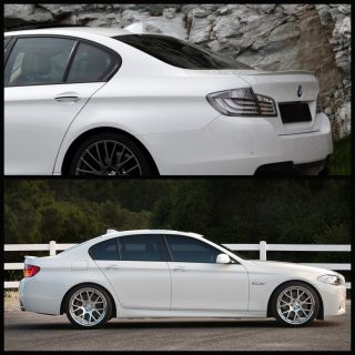 2011 Up BMW F10 5 Series Rear Trunk Lip Spoiler Wing Primer Unpainted 