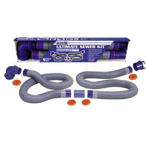 Ultimate Sewer Kit Compete RV Blueline Set Up RV Sewer