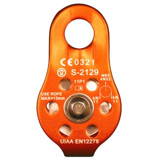 Bluewater Ropes Pulley Micro Pulley Orange