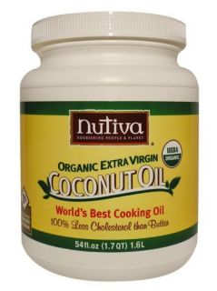 Nutiva Organic Extra Virgin Coconut Oil 54 oz 2 Pak