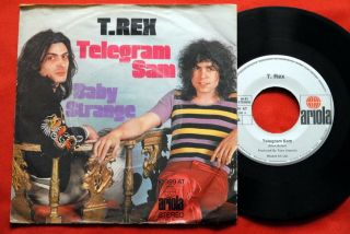 Rex Marc Bolan Telegram Sam Baby Strange German 7“PS